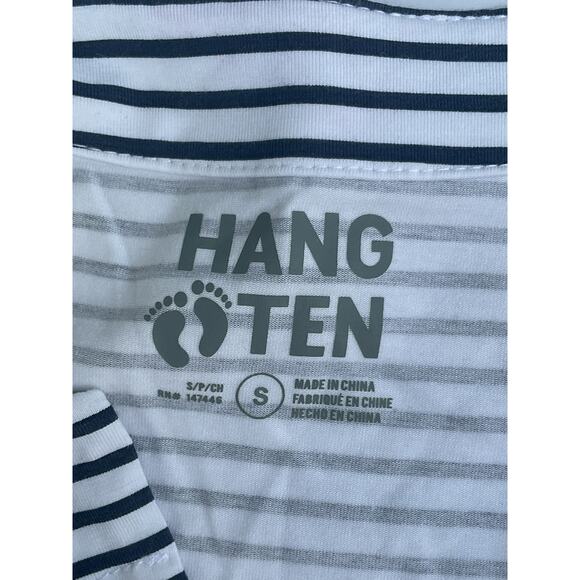 HANG TEN, BLUE AND WHITE STRIPED NAUTICAL DRESS, SIZE S - Picture 3 of 5